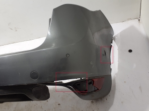 Porsche Cayenne (2010–2017) Heckstoßstange 95850541110 - 2