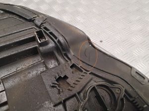 Mercedes Benz C-Class 204 (2007–2014) Scheinwerfer vorne A2048209659 - 4