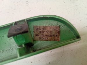 AUDI A3 8L (1996–2003) Sonstiges Teil der Heckklappe 8D9827576 - 3