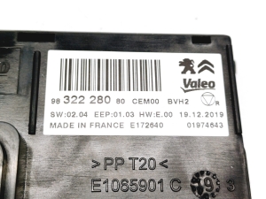 Citroen SpaceTourer I (2016–2026) Conditioner control module 9832228080 - 4