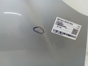 Mercedes Benz A-Class 168 (1997–2004) Motorhaube A1688800657 - 6