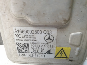 Mercedes Benz B-Class 246 (2011–2017) Xenon headlight control unit A1669002800Q03 - 2