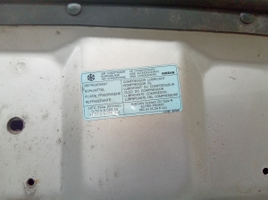 NISSAN Navara R20 (1996–2007) Motorhaube 27090EB30B - 3