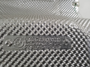 BMW X1 F48 (2015–2022) Hitzeschutzblech Schalldämpfer 7290702 - 3