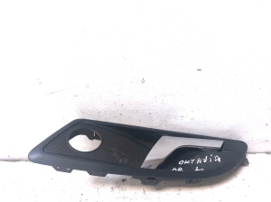 Skoda Octavia II (2004–2013) Front door inner handle 1Z0837247 - 3