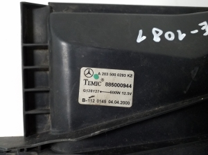 Mercedes Benz CLK-Class 209 (2002–2009) Jahutusventilaator ja selle osad A2035000293 - 2
