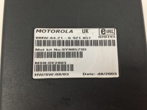BMW X5 E53 (1999–2006) Steuergerät 84216921857 - 2
