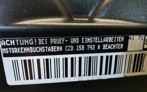 Volkswagen Golf VII (2012–2026) Mootor CZD - 4