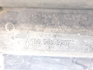 Mercedes Benz ML-Class 166 (2011–2015) Unterbodenschutz 1666809207 - 2