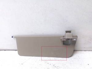 Mercedes Benz ML-Class 166 (2011–2015) Sun visor A1668100810 - 2