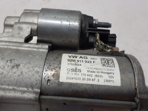AUDI A3 8Y (2020–2026) Starter 02M911022F - 2