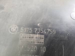 BMW X1 F48 (2015–2022) Rear underbody shield 7354759 - 2