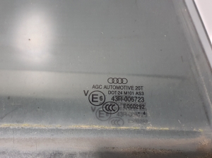 AUDI Q5 (2008–2017) Aizmugurējo sānu durvju stikls 8R0845206G - 2