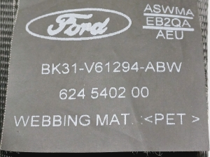 Ford Transit (2012–2026) Sicherheitsgurt vorne BK31V61294ABW - 2
