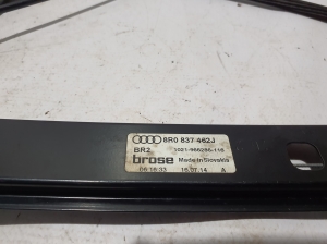 AUDI Q5 (2008–2017) Front door window regulator 8R0837462J - 2