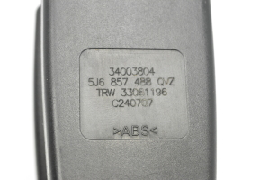 Skoda Fabia MK 2 (2007–2014) Sicherheitsgurtschloss hinten 5J6857488 - 4
