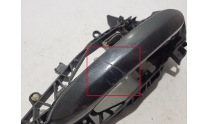 BMW X5 G05 (2018–2026) Front door external opening handle and its details - 3