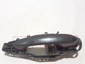 BMW X5 G05 (2018–2026) Rear side door exterior handle and its parts - 4
