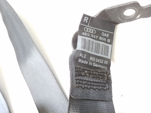 AUDI A8 D3 (2002–2010) Sicherheitsgurt hinten 4E0857806B - 2