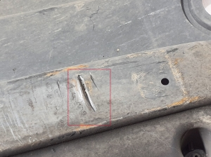 Volkswagen Passat B8 (2014–2023) Unterbodenschutz 3Q0825202K - 2