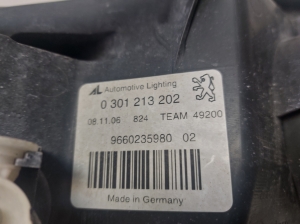 Peugeot 407 (2004–2010) Scheinwerfer vorne 9660235980 - 4