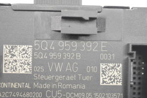 Skoda Octavia III (2013–2019) Front door control unit 5Q4959392E - 2