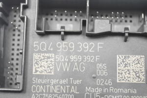AUDI A1 GB (2018–2026) Front door control unit 5Q4959392F - 2