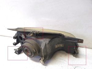 Citroen Berlingo (1996–2007) Headlight - 2