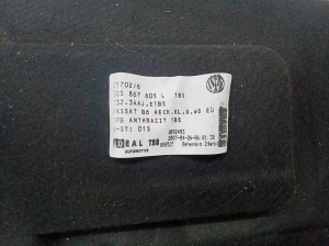 Volkswagen Passat B6 (2005–2010) Trunk lid trim panel 3C5867605L - 3