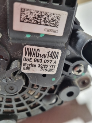 Volkswagen Taos I (2021–2026) Generaator 05E903027A - 3