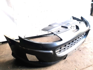 Peugeot 407 (2004–2010) Front bumper - 4
