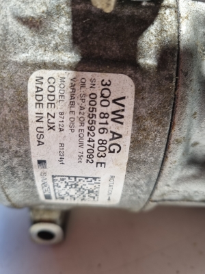 Volkswagen Taos I (2021–2026) A/C compressor 3Q0816803E - 5