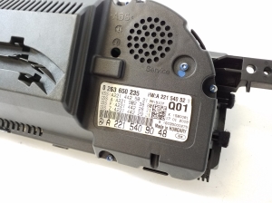 Mercedes Benz S-Class 221 (2005–2013) Kombiinstrument A2215409048 - 4