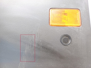 Volkswagen Crafter II (2017–2026) Tagumise poritiiva liist 7C0853753 - 4