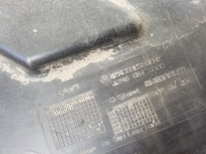 Mercedes Benz B-Class 246 (2011–2017) Underbody shield A2466840300 - 2