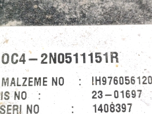 Volkswagen Crafter II (2017–2026) Rear leaf spring 2N0511151R - 2