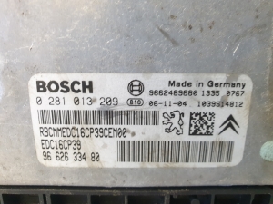 Peugeot 407 (2004–2010) Engine control unit 9662633480 - 4