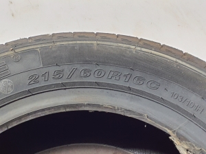 Volkswagen Caddy V (2020–2026) Tires 21560R16C - 5