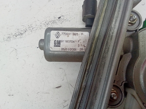 NISSAN Primastar X83 (2001–2014) Priekšējo durvju logu pacēlājs un tā daļas 91165704 - 3