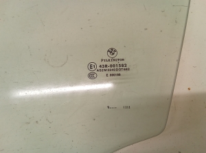 BMW 3 SERIES E90 (2004–2013) Fenster Scheibe Tür vorne 43R001582 - 2