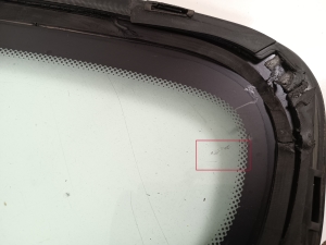 BMW X1 F48 (2015–2022) Tagumine küljeklaas (kere) 7406870 - 3