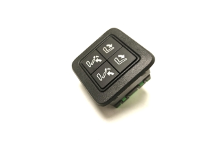 Land Rover Sport (2013–2026) Rücksitz Verstellschalter DPLA14D340AC - 3