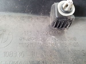 BMW X1 F48 (2015–2022) Tagumise küljeukse liist 7352093 - 2