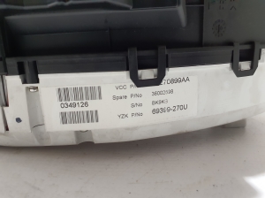 VOLVO XC60 (2008–2017) Näidikuplokk 31270899 - 4