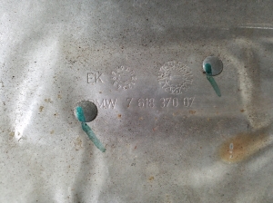 BMW X1 F48 (2015–2022) Hitzeschutzblech Turbolader 7618370 - 3