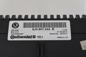 Skoda Fabia MK 2 (2007–2014) Heizungsbedienteil 5J0907044B - 5