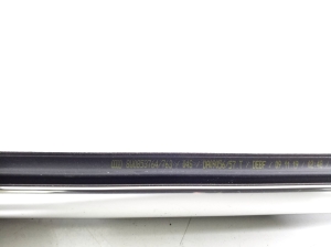 AUDI A4 B9 (2015–2026) Rear side door outer window molding 8W0853764E - 3
