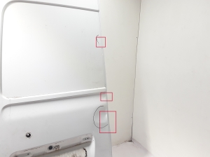 RENAULT Master III (2010–2017) Rear cargo door 901019080R - 4