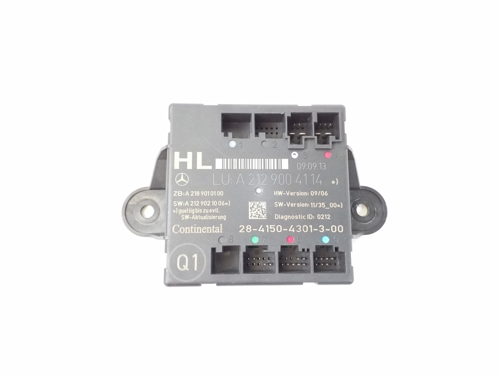 Mercedes Benz E-Class W212 (2009–2015) Rear side door control unit A2129004114 Mercedes Benz E-Class W212 (2009–2015) Rear side door control unit A2129004114