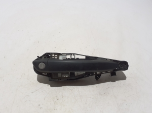 Front door external opening handle and its details